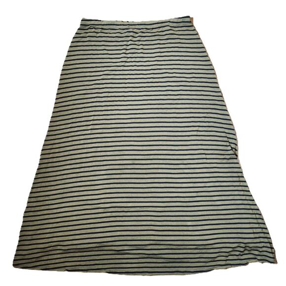 Susan Lawrence Long Striped Skirt | Women’s Large | Stretch - Picture 2 of 6